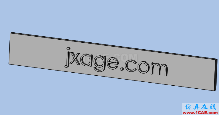 solidworks如何創(chuàng)建拉伸文字？solidworks simulation技術(shù)圖片8