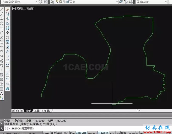 【AutoCAD教程】CAD中如何快速手繪不規(guī)則圖形？AutoCAD學(xué)習(xí)資料圖片2