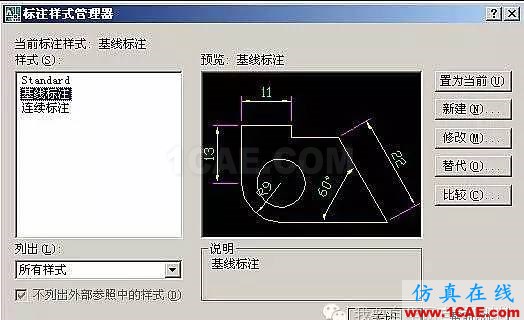 AutoCAD尺寸標注設置技巧AutoCAD仿真分析圖片17