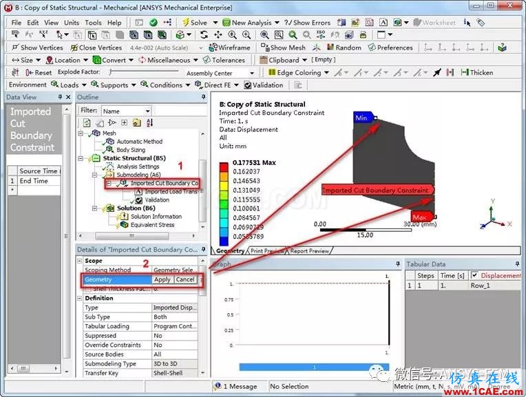 ANSYS Workbench子模型分析實(shí)例【文末送書(shū)福利】ansys圖片15